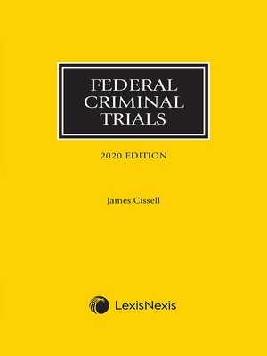 cover image of Federal Criminal Trials
